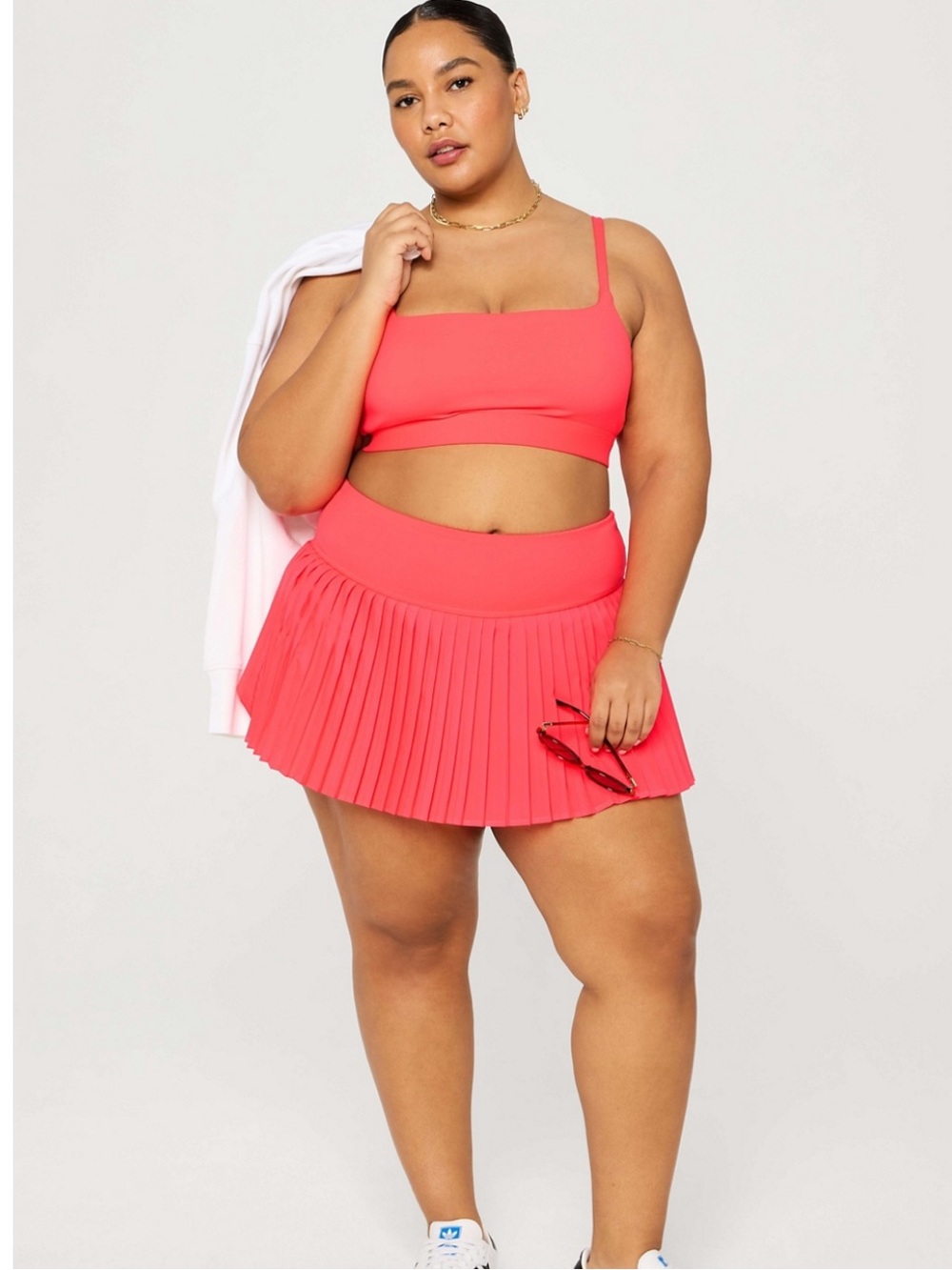 NWT Fabletics Hot Shot Pleated Skirt/Skort Classic Mini XXL/1X